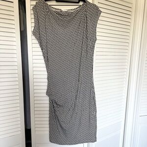 CAbi Monroe Stretch Jersey Ruched Dress Medium #614